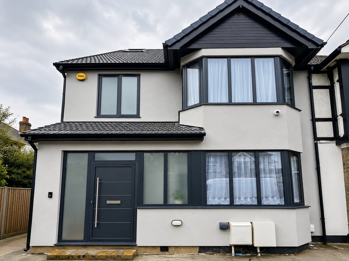 Completed installation — conservatory extension