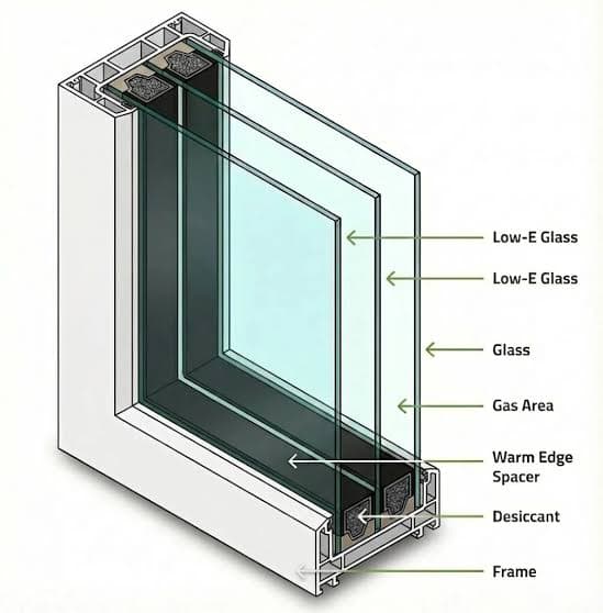 Triple Glazed Units
